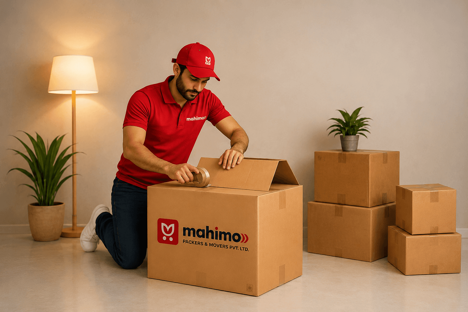 Mahima Packers & Movers professional packing service